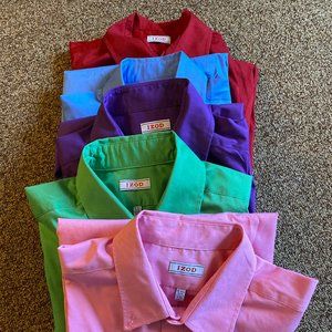 5 PCS LONG SLEEVE IZOD SHIRTS